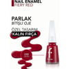 Nail Enamel Yoğun Renk Veren Uzun Süre Kalıcı Parlak Oje (048 Fiery Red) 8682536035712