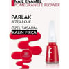 Nail Enamel Yoğun Renk Veren Uzun Süre Kalıcı Parlak Oje (380 Pomegranate Flower) 8682536035958