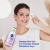 NIVEA 5IN1 Micellar Makyaj Temizleme Suyu Yatıştırıcı ;Hassas Ciltler 400ml; Yüz Temizleyici; Etkili Makyaj Temizleme