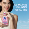 Nıvea Aqua Rose Gül Suyu İçeren Çift Fazlı Makyaj Temizleme Suyu 400Ml, Tüm Cilt Tipleri