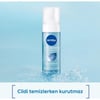 NIVEA Canlandırıcı Yüz Yıkama Köpüğü 150ml, Derinlemesine Yüz Temizleme, Normal ve Hassas Ciltler, Saf Su ve Lotus Çiçeği