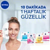 NIVEA Doğal Işıltı 10 Dakika Yüz Kağıt Maske 1 adet;Argan Yağı&Shea Yağı ile Yorgun Ciltler için Mükemmel Bakım;