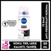 NIVEA Kadın Roll-on Deodorant Black& White Invisible Clear 50ml,  Ter ve Ter Kokusuna Karşı 48 Saat Anti-perspirant Deodorant Koruması