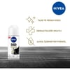 NIVEA Kadın Roll-on Deodorant Black& White Invisible İpeksi Pürüzsüzlük 50ml;  Ter ve Ter Kokusuna Karşı 48 Saat Anti-perspirant Deodorant Koruması; Hassas Koltuk Altı