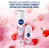 NIVEA Kadın Roll-on Deodorant Fresh Cherry 50ml; Ter ve Ter Kokusuna Karşı 48 Saat Koruma; Ferah Koku