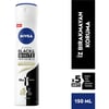 NIVEA Kadın Sprey Deodorant Black& White Invisible İpeksi Pürüzsüzlük 150ml;  Ter ve Ter Kokusuna Karşı 48 Saat Anti-perspirant Deodorant Koruması; Hassas Koltuk Altı
