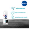 NIVEA Kadın Sprey Deodorant Black&White Invisible Pure;Ter ve Ter Kokusuna Karşı 48 Saat Anti-perspirant  50ml 