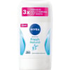 NIVEA Kadın Stick Deodorant Fresh Natural 50ml, Ter Kokusuna Karşı 48 Saat Koruma, Uzun Süren Ferahlık