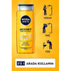 Nivea MEN Boost Duş Jeli 500 ml Cilt ve Saç Derisine Bakım Sağlayan Etki
