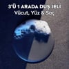 NIVEA MEN Deep Dimension Erkek Duş Jeli 500ml; 3ü1 Arada Vücut; Saç ve Yüz için Pratik Kullanım