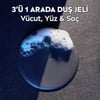 Nivea Men Erkek Deep Extreme Duş Jeli 500ML, 3'ü 1 Arada Komple Bakım, Vücut, Saç ve Yüz Için, Ferahlık