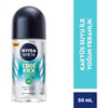 NIVEA Men Erkek Roll-on Deodorant Cool Kick Fresh 50ml, Ter ve Ter Kokusuna Karşı 48 Saat Anti-perspirant