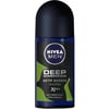NIVEA Men Erkek Roll On Deodorant Deep Dimension Amazonia 48 Saat Anti-perspirant Koruma 50ml; Çekici Koku