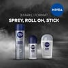 NIVEA Men Roll On Sprey Deodorant Silver Protect 50 ml; Ter ve Ter Kokusuna Karşı 48 Saat Anti-perspirant