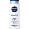 NIVEA Men Sensitive Erkek Duş Jeli 500ml; 3'ü 1 arada kullanım;Vücut; Yüz; Saç İçin