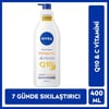 NIVEA Q10 Sıkılaştırıcı Vücut Losyonu Pump 400 ml ;10 Günde Sıkılaşmış ve Esnek Cilt; Avantajlı Boy