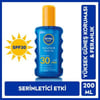 NIVEA Sun SPF30 Koruma & Ferahlık Güneş Kremi 200 ml Sprey,Yüksek Güneş Koruması