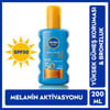 NIVEA Sun SPF50 Güneş Koruyucu & Bronzluk Güneş Kremi 200 ml Sprey,Çok Yüksek Güneş Koruması