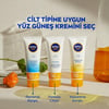 NIVEA Sun SPF50+  & Leke Q10 Yüz Güneş Kremi 50 ml;Çok Yüksek Güneş Koruması
