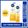 NIVEA Sun SPF50+  & Leke Q10 Yüz Güneş Kremi 50 ml;Çok Yüksek Güneş Koruması