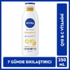 NIVEA Vücut Losyonu Q10 + C Vitamini 250ml, 48 Saat Vücut Nemlendirme, 10 Günde Sıkılaşma, Normal Ciltler için, Vücut Bakım