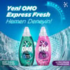 Omo Express Fresh Kötü Koku Karşıtı Beyaz ve Renkliler Sıvı Çamaşır Deterjanı 1480 ml