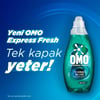 Omo Express Fresh Kötü Koku Karşıtı Beyaz ve Renkliler Sıvı Çamaşır Deterjanı 1480 ml