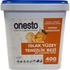 Onesto Islak Yüzey Temizlik Bezi Bodrum Mandalina 400 Lü