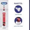 Oral-B Çocuklar İçin Şarj Edilebilir Diş Fırçası D100 Cars Özel Seri