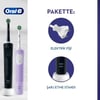 Oral-B D103 Vitality Pro Cross Action Şarjlı Diş Fırçası 2'li Avantaj Paketi - Siyah / Lila