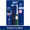 Oral-B iO 2 Şarjlı Diş Fırçası Seti 2'li – Gece Siyahı / Yeşil
