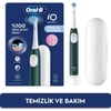 Oral-B iO 2 Şarjlı Diş Fırçası - Yeşil, Seyahat Kabı ile