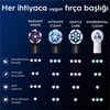 Oral-B iO Radiant White Beyaz Diş Fırçası Yedek Başlığı 4 Adet