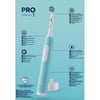 Oral-B Pro Series 1 İkili Paket, Siyah ve Mavi Elektrikli Diş Fırçaları, 2 Diş Fırçası Başlığı, Braun Tasarımı