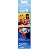 Oral-B Stages Power Kids Incredibles Beyaz Yumuşak Kıl Elektrikli Diş Fırçası Yedek Başlık 2'li Set, 3+ Yaş Çocuklar