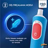 Oral-B Vitality Pro Spiderman Özel Seri Çocuklar İçin Şarj Edilebilir Diş Fırçası