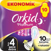 Orkid Platinum Gece Ekstra Hijyenik Ped 10 Adet Ekonomik Paket
