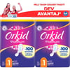 Orkid Platinum Normal 64'lü Cesaret Paketi Dev Avantaj Hijyenik Ped (Boy 1)