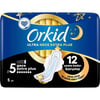 Orkid Ultra Extra Tekli Gece Extra Plus Tekli Paket 5 Ped