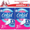 Orkid Ultra Uzun 56'lı Cesaret Paketi Dev Avantaj Hijyenik Ped (Boy 2)