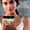 Ostwint Yüz ve Vücut Scrub Jel Salatalık Yenileyici Etki 300 ml Yağlı Ciltler İçin