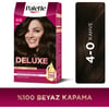 Palette Deluxe 4-0 Kahve Zengin Yağ Bakımı Kit Saç Boyası Bakım Maskesi