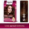 Palette Deluxe 5-60 Sıcak Çikolata Zengin Yağ Bakımı Kit Saç Boyası Bakım Maskesi