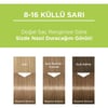 Palette Saç Boyası & Doğal Renkler Colors 8/16 Küllü Sarı 50Ml