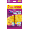 Parex Temizlik Bezi 2'li Eko Paket Gümüş İyonlu Kokusuz Kullanım İçin Uygun