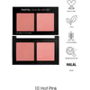 Pastel Profashion İkili Allık Seti 10- Canlı Hot Pink, Doğal Görünüm, Mat ve Işıltılı Seçenekler, Yağsız Formül