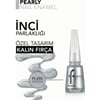 Pearly Yoğun Işıltı Veren Uzun Süre Kalıcı Sedefli Oje (PL390 Stylish Silver) 8682536035538