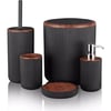 Perotti 13194 Lisbone Wood 5li Banyo Seti