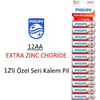Philips 12'li Özel Paket Kalem Pil Aa Super Heavy Duty