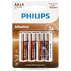 Philips Alkalin 4 Adet AA Kalem Pil 1.5V Elektronik Cihazlar İçin Güç Kaynağı